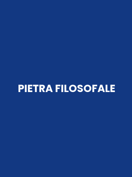 PIETRA FILOSOFALE