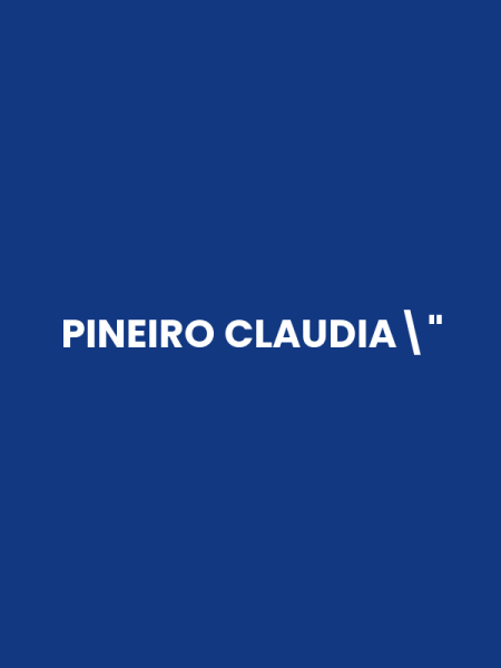 PINEIRO CLAUDIA"