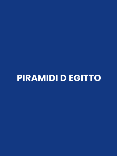 PIRAMIDI D EGITTO