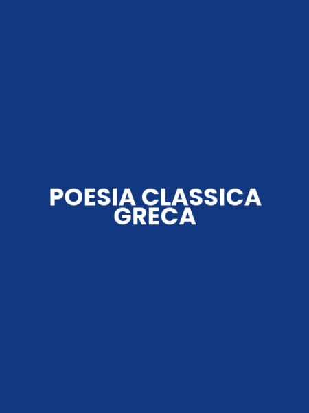 POESIA CLASSICA GRECA