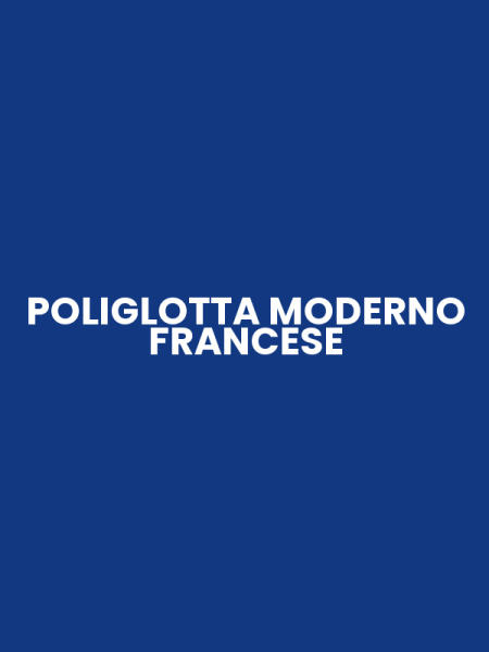 POLIGLOTTA MODERNO FRANCESE