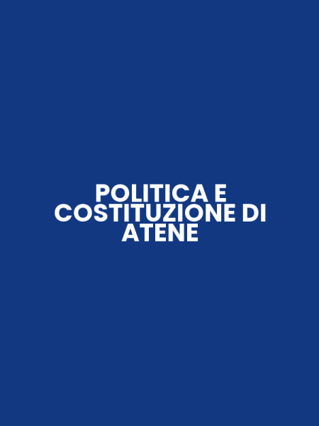 POLITICA E COSTITUZIONE DI ATENE