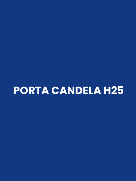 PORTA CANDELA H25