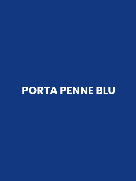 PORTA PENNE BLU