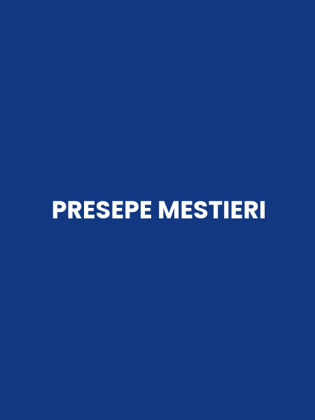 PRESEPE MESTIERI
