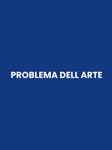 PROBLEMA DELL ARTE