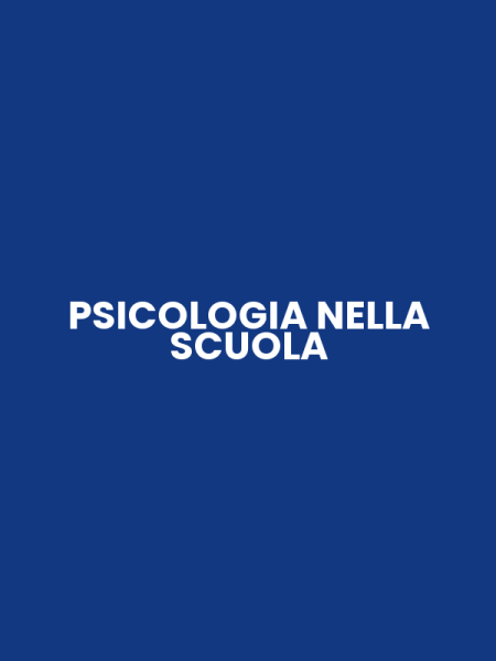 PSICOLOGIA NELLA SCUOLA