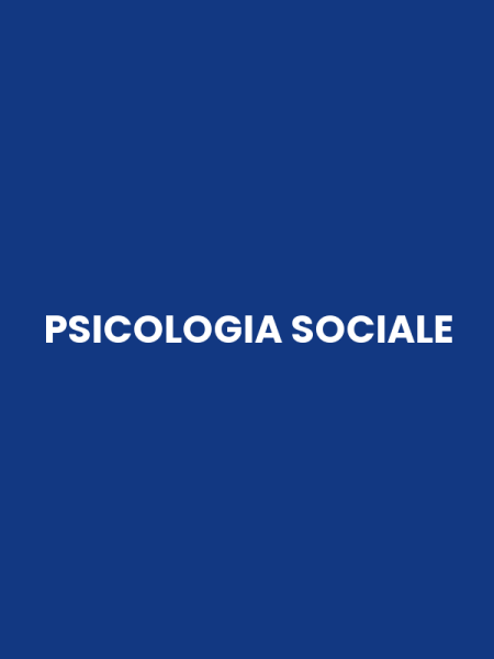 PSICOLOGIA SOCIALE