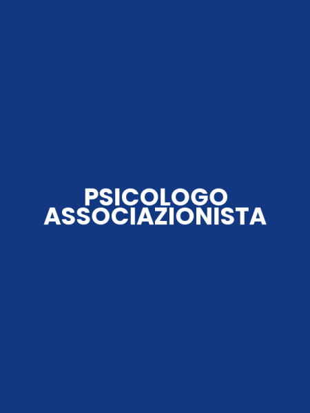 PSICOLOGO ASSOCIAZIONISTA