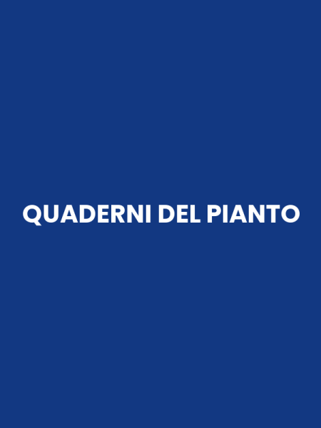QUADERNI DEL PIANTO