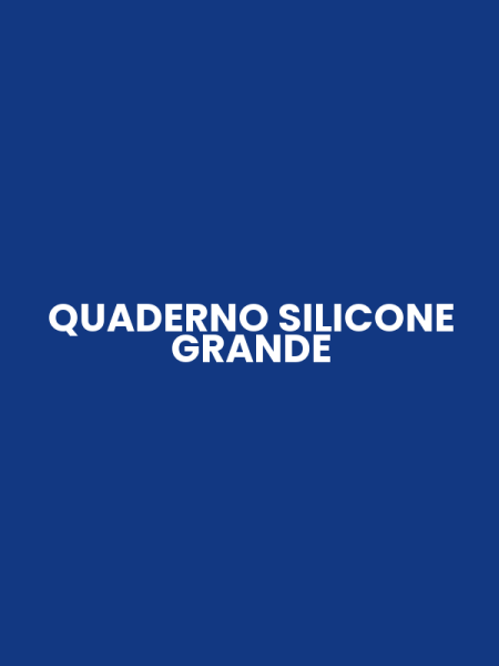 QUADERNO SILICONE GRANDE