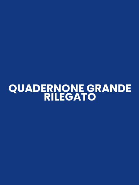 QUADERNONE GRANDE RILEGATO