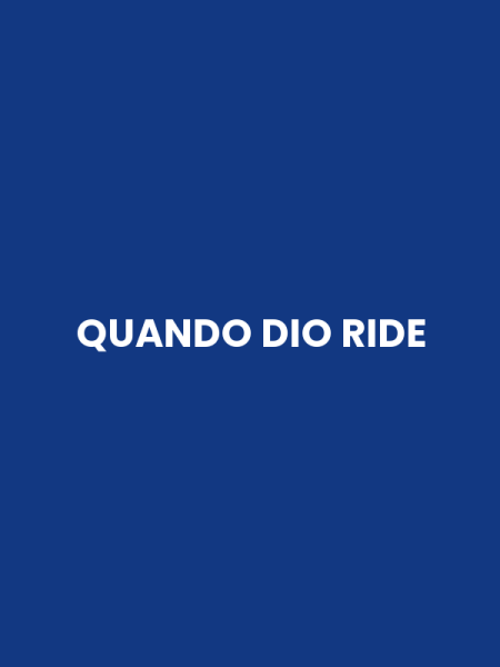 QUANDO DIO RIDE