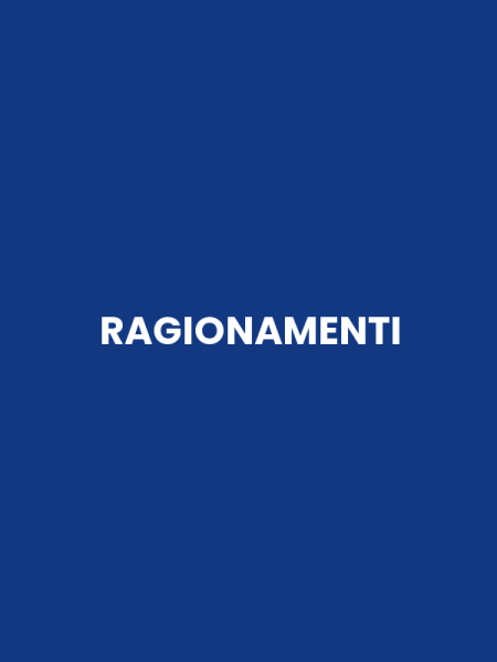 RAGIONAMENTI