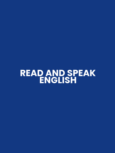READ AND SPEAK ENGLISH