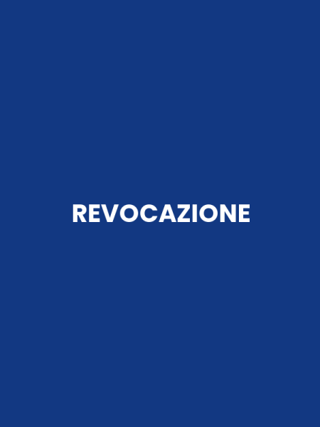 REVOCAZIONE