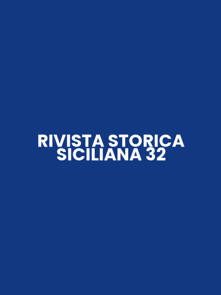 RIVISTA STORICA SICILIANA 32