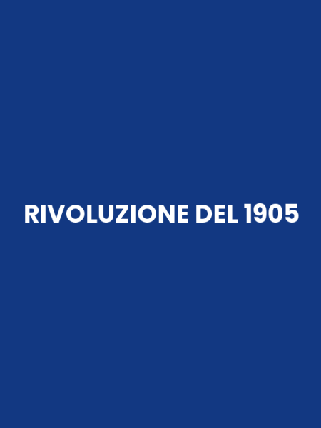 RIVOLUZIONE DEL 1905