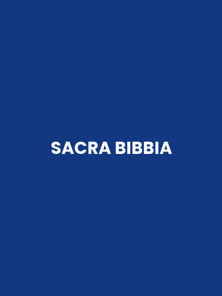 SACRA BIBBIA