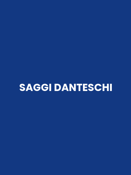 SAGGI DANTESCHI