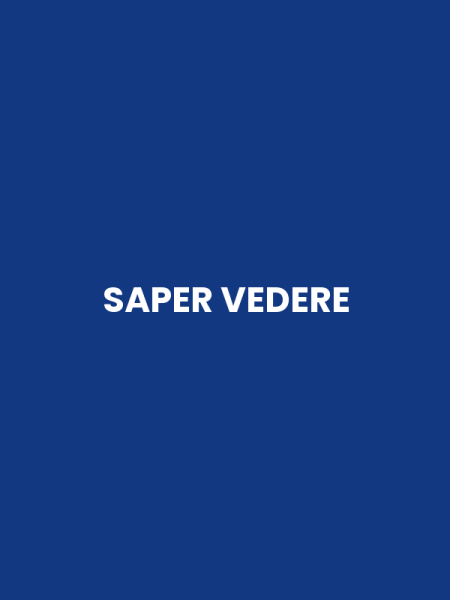 SAPER VEDERE