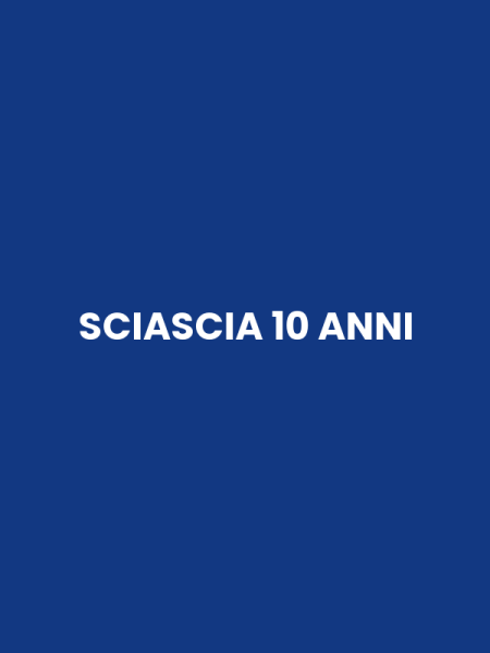 SCIASCIA 10 ANNI