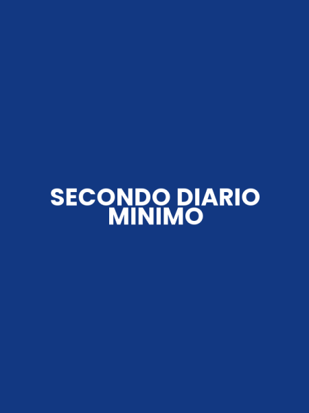 SECONDO DIARIO MINIMO