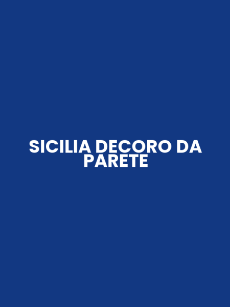 SICILIA DECORO DA PARETE