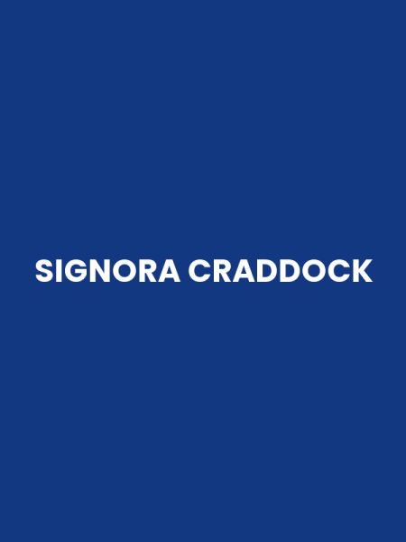 SIGNORA CRADDOCK