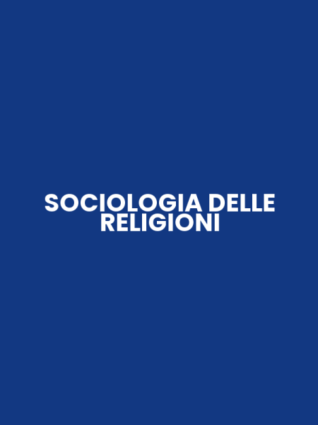 SOCIOLOGIA DELLE RELIGIONI