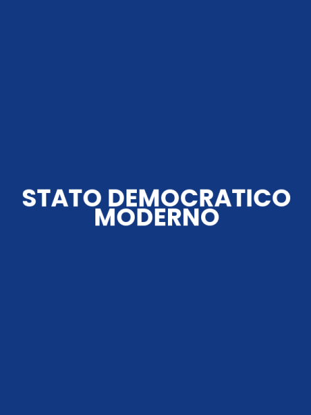 STATO DEMOCRATICO MODERNO