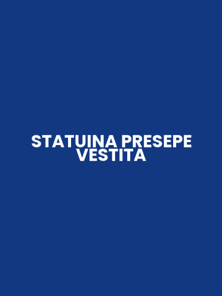 STATUINA PRESEPE VESTITA