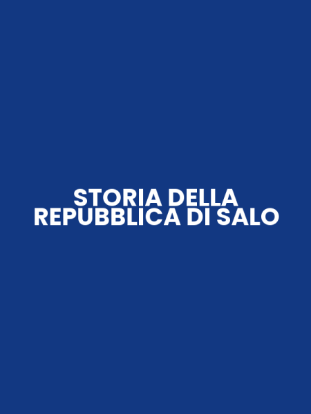 STORIA DELLA REPUBBLICA DI SALO