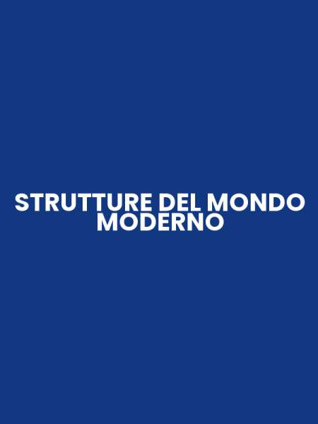 STRUTTURE DEL MONDO MODERNO