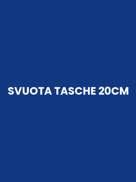 SVUOTA TASCHE 20CM