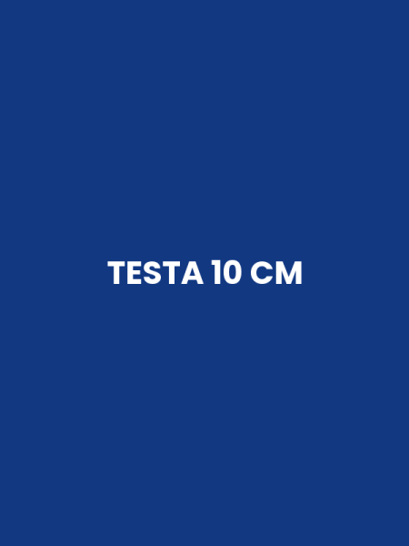 TESTA 10 CM
