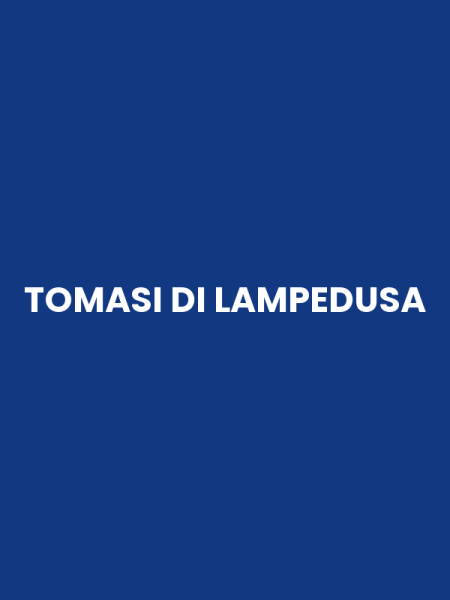 TOMASI DI LAMPEDUSA