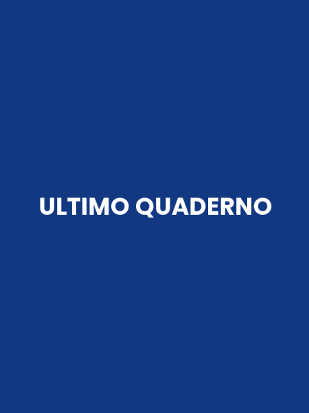 ULTIMO QUADERNO
