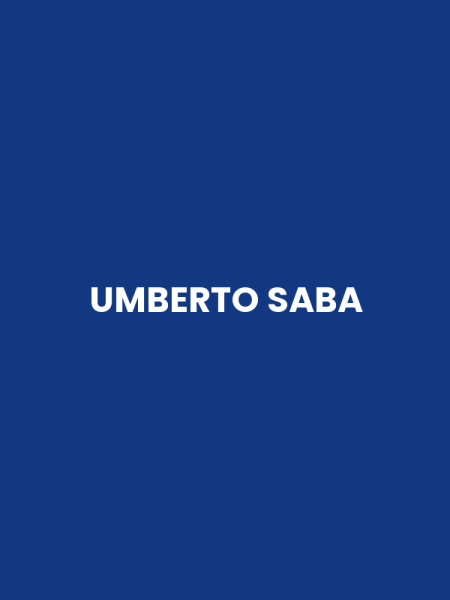 UMBERTO SABA