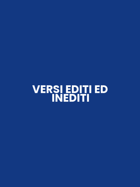 VERSI EDITI ED INEDITI