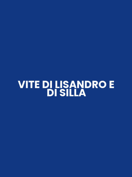 VITE DI LISANDRO E DI SILLA
