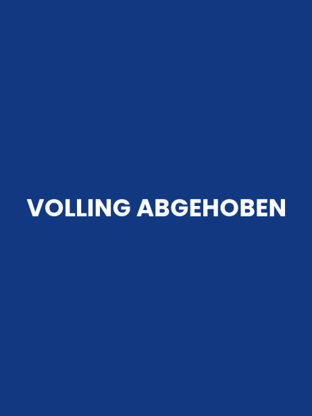 VOLLING ABGEHOBEN