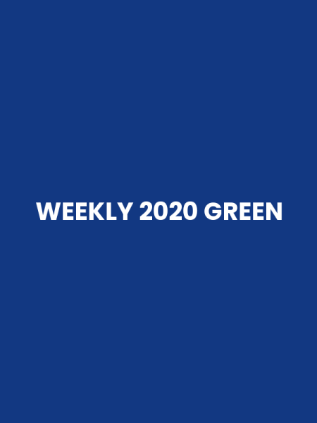 WEEKLY 2020 GREEN