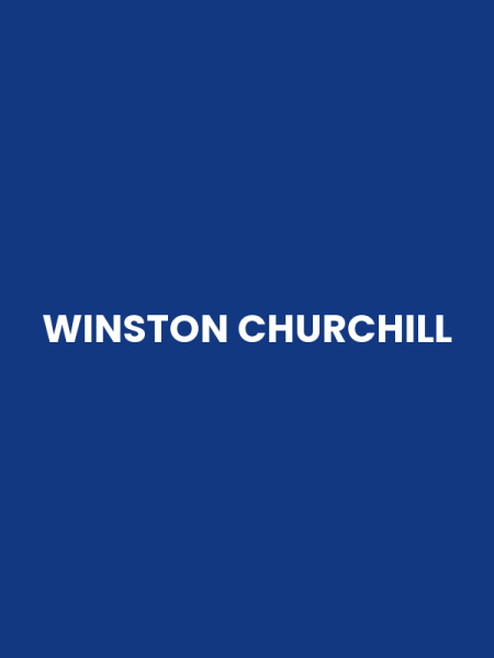 WINSTON CHURCHILL